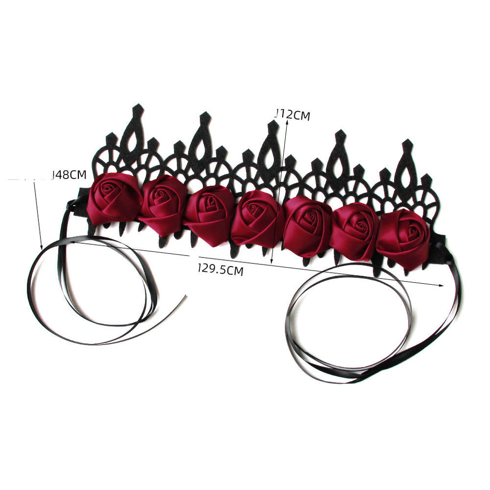 Witch Witch Halloween Head Ornament Bride