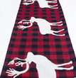 Explosive Christmas Decorations Cotton And Linen Embroidery Christmas Table Runner