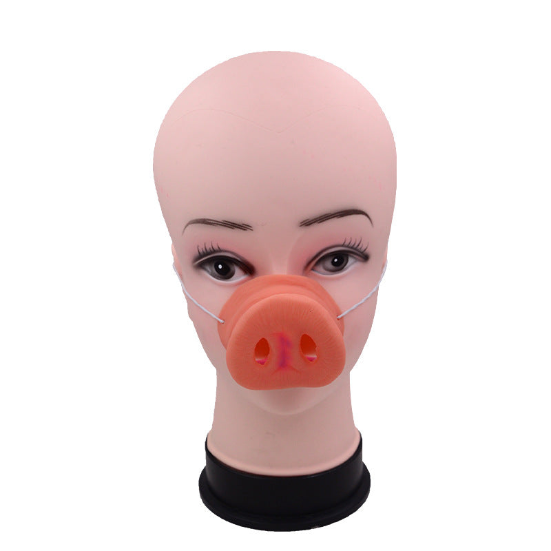 Halloween Funny Real Latex Pig Bajie Nose
