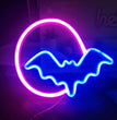 Halloween Bat Neon Lights