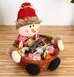 Christmas Decorations New Christmas Candy Basket Christmas Tabletop Ornaments Children's Candy Decorations