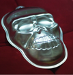 new cake mold fondant mold 3D skull head cake decorating tools aluminum mold chocolate Halloween baking moulds