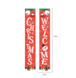 Christmas curtain couplet