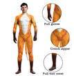 Halloween Bodysuits Zentai With Tail Animal Husky