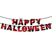 Halloween Jack-o-lantern Spider Web Pull Flag