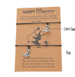 Halloween Witch Card Bracelet Personality Fashion Broom Witch