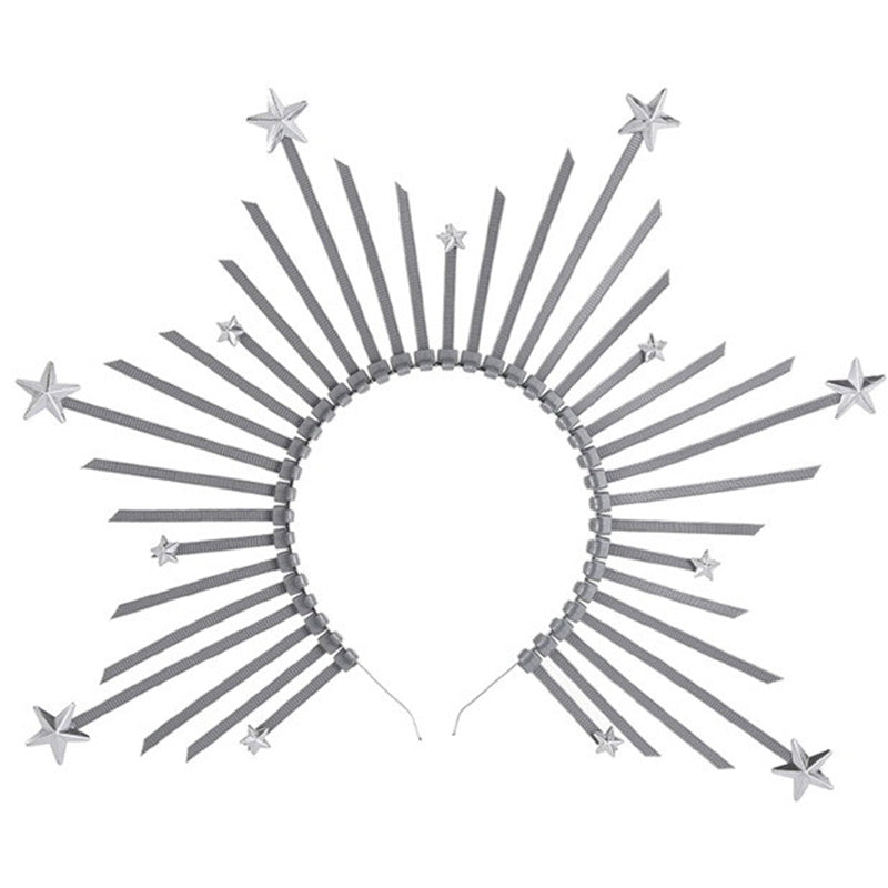 Women's Fashion Crown Hair Accessories Halloween Party Costumes