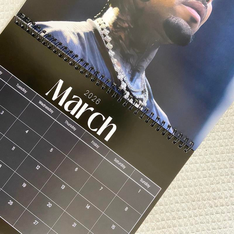 Chris B 2026 Calendar - Merch for Fan, Celebrity Merch, Christmas Gift | Home Decor, Office Decor - Fan Gift, Unique Holiday Gift
