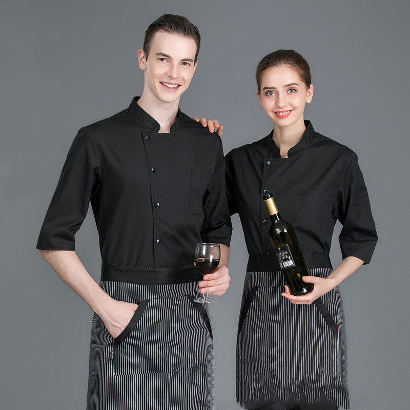 Chef's Workwear Men's Seven-Part Sleeve