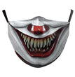 3D Halloween horror style digital printing dustproof protective mask