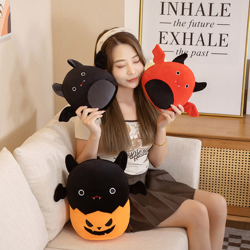 Cartoon Pumpkin Little Devil Plush Toy Halloween Funny Decoration