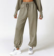 High Top Sports Sweatpants Women's Loose Straight