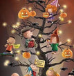Halloween Acrylic Cartoon Tree Desktop Tree