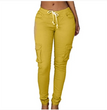 Women's multi-bag casual pants