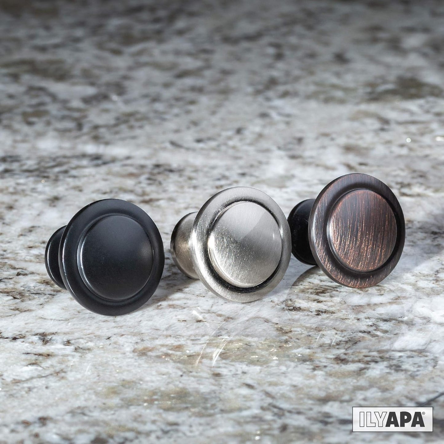 25 Pack Satin Nickel 1 1/14 Inch round Kitchen Cabinet Knobs, round Drawer Knob for Cabinets Dressers Drawers - Satin Nickel Kitchen Cabinet Hardware