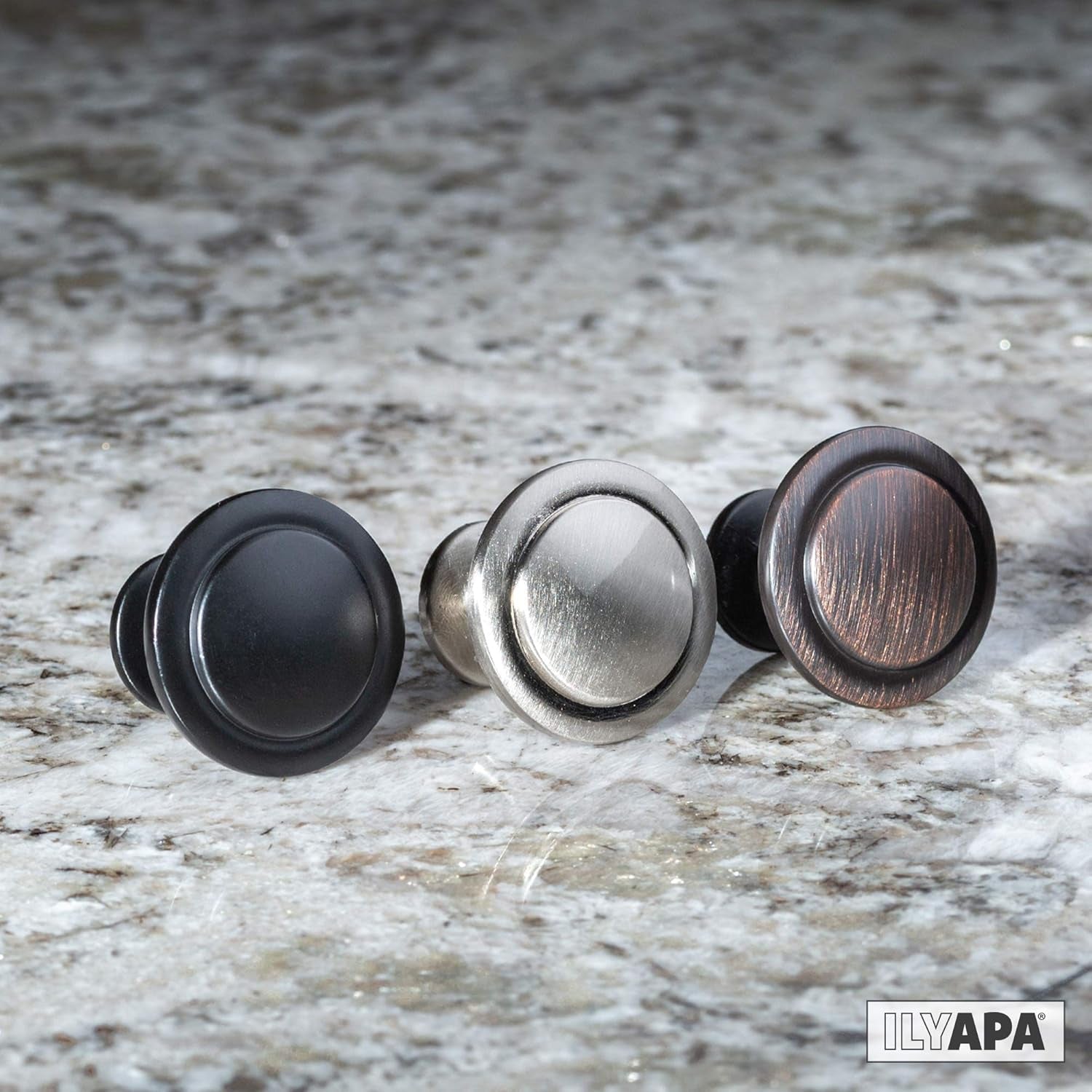 25 Pack Satin Nickel 1 1/14 Inch round Kitchen Cabinet Knobs, round Drawer Knob for Cabinets Dressers Drawers - Satin Nickel Kitchen Cabinet Hardware