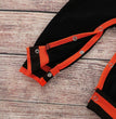 Long-sleeved Halloween Pumpkin Print Romper For Infants And Kids