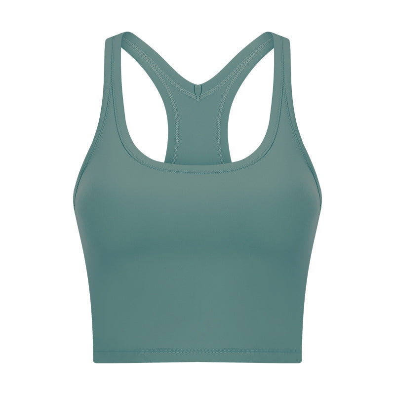 Yoga Vest With Chest Pad For Women