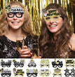 2024 New Year Party Funny Holiday Decorative Glasses Photo Props Glasses Frame