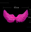 Wings Props Flower Girl Dress Up Halloween Christmas Show Feather Wings