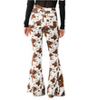 High Waist Horn Tasseled Jeans
