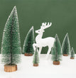 Christmas pine needle tree decoration