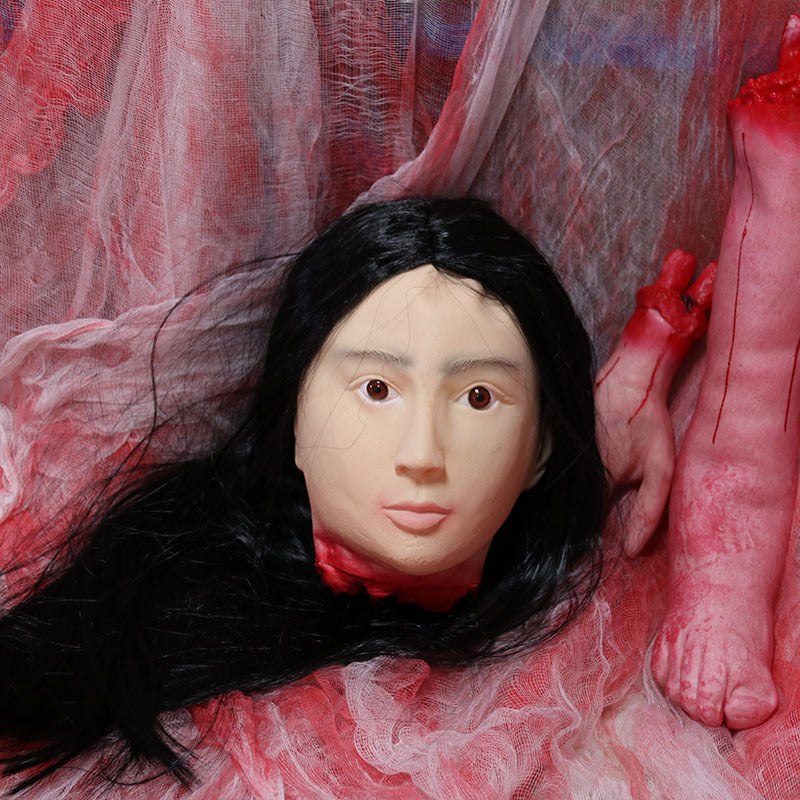 Halloween Secret Room Escape Ghost House Ghost Head Prop