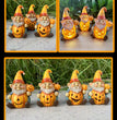 New Halloween Decorations Pumpkin Old Man Statue Home Resin Crafts