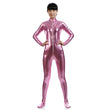 Front Zipper Headless Turtleneck Stage Costumes