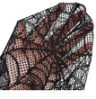 Halloween Spider Web Fireplace Cloth Lace Black Stove Towel Cloth Indoor And Outdoor Home Decoration