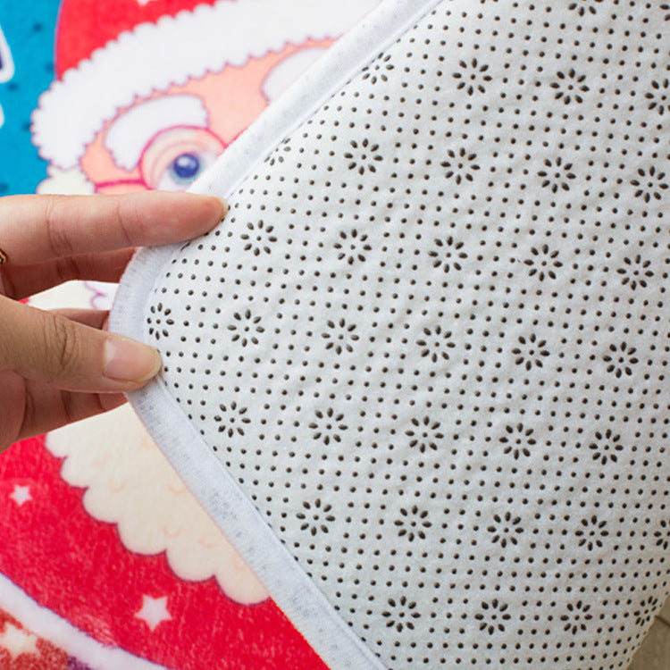 Flannel Christmas Decoration Mat