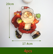 LED Suction Cup Window Hanging Lights Christmas Decoration