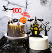 Stylish Halloween Decoration Birthday Cake Card