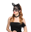 Halloween accessories lace cat veil