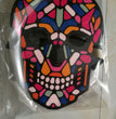 Halloween Glowing Face Cover Led Light Dance For Halloween Festival Party Headwear Music Head Props Bar Face Accessories