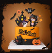 Adorable Decoration Of Halloween Baking Cake