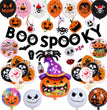 Halloween Aluminum Film Balloon Pumpkin Head Bat Spider