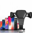 Universal Car Mount Holder Stand Air Vent Cradle For Mobile Cell Phone Gravity Car Mount Air Vent Phone Holder For I Phone X XR XS Max S Amsung S10 Note9