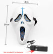 Halloween led glowing mask
