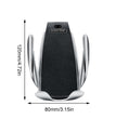 Car Wireless Charger 10W Induction Car Fast Wireless Charging With Car Phone Holder S5