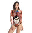 Skeletal jumpsuits party party costumes