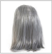 Latex Wig Mask Halloween Horror Headgear