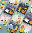Halloween Spooky Pumpkin Pattern Post-it Notes