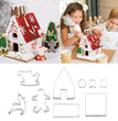 Christmas Cookie Mold Christmas Decorations For Make a  Cookie House