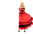 Halloween COS Ball Queen Dress Evening Gown