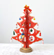 Combination Three-dimensional Pendant Villain Wooden Christmas Tree Ornament