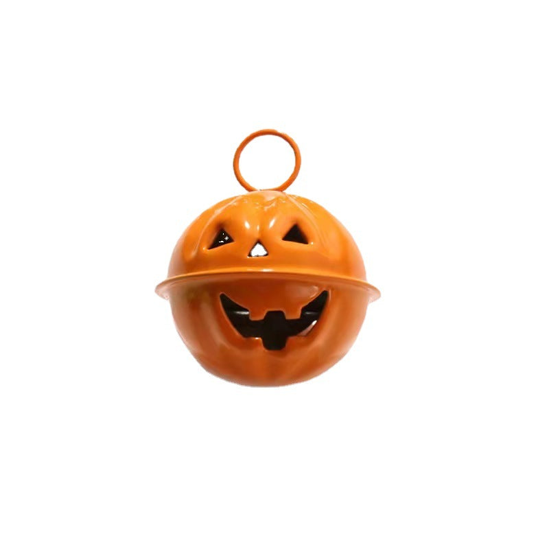 Halloween Decoration Pumpkin Small Bell Pendant Supplies Accessories Scene Atmosphere