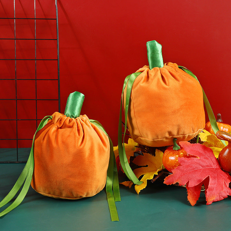 Halloween Decoration Candy Pumpkin Bag