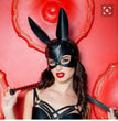 Leather eye mask for Halloween party