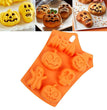 Halloween Pumpkin Cakes Silicone Mold Bald Cake Cake Chocolate Mold Jelly Mold Decorations 23 X 16.5 X 3cm